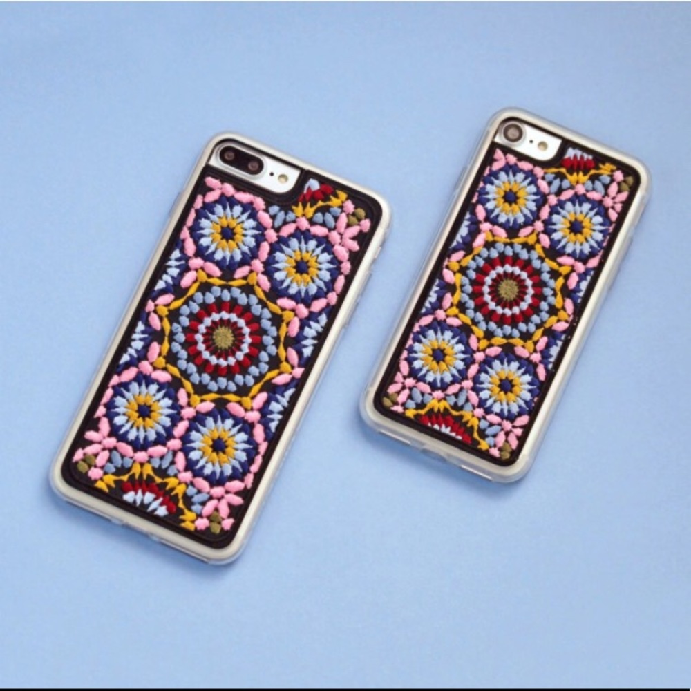 Embroidered phone case!